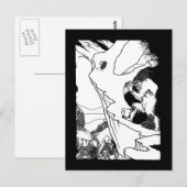 Ogre (Landslip Ogre) Postkarte (Vorne/Hinten)