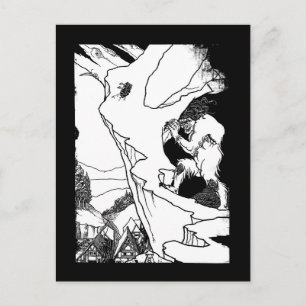 Ogre (Landslip Ogre) Postkarte