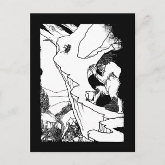 Ogre (Landslip Ogre) Postkarte