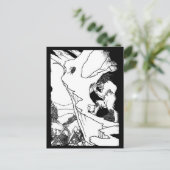 Ogre (Landslip Ogre) Postkarte (Stehend Vorderseite)