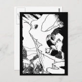 Ogre (Landslip Ogre) Postkarte (Vorne/Hinten)