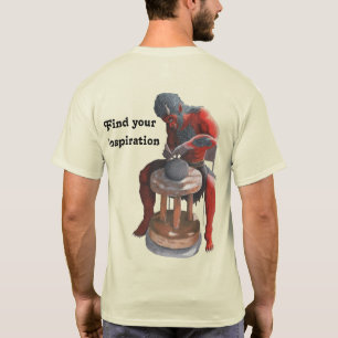 Ogre Making Japanese Potterie Fantasy Art Shirt