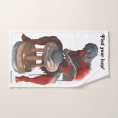 Ogre Making Japanisch Keramik Fantasy Bath Handtüc Badhandtuch Set (Handtuch)