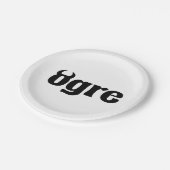 Ogre Pappteller (Schrägansicht)