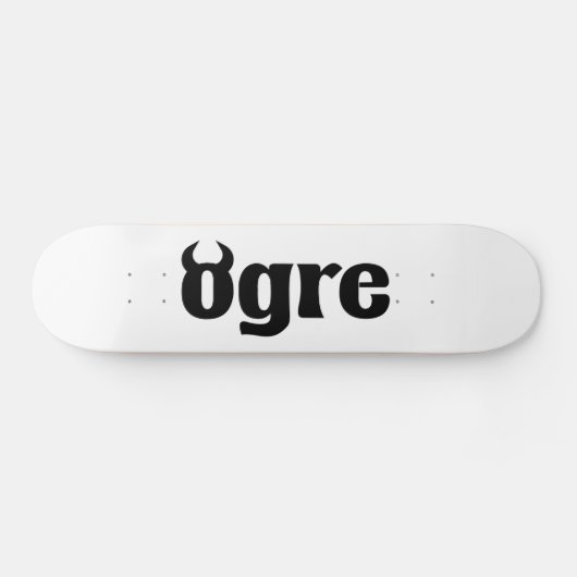 Ogre Skateboard (Horizontal)