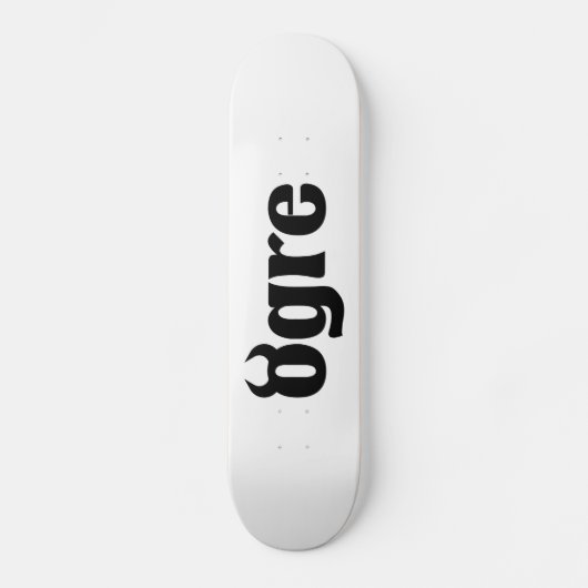 Ogre Skateboard (Vorderseite)