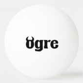 Ogre Tischtennisball (Vorderseite)