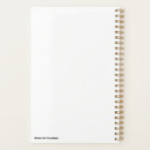 Ogre Working Japanese Pottery Fantasy Art Planner Planer (Rückseite)