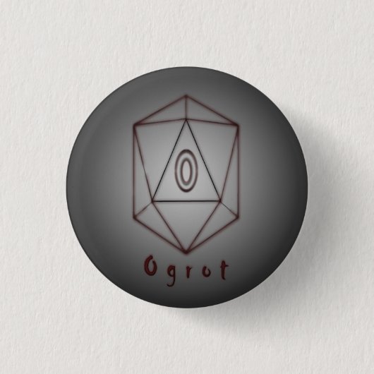 Ogrot Logo Knopf-Button Button (Vorderseite)
