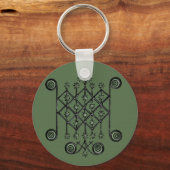 Ogun Veve Schlüsselanhänger (Vorderseite)