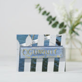 Ogunquit, die Art, wie das Leben sein sollte Postkarte (Stehend Vorderseite)