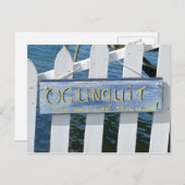 Ogunquit, die Art, wie das Leben sein sollte Postkarte (Vorne/Hinten)