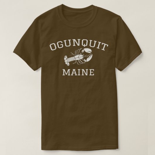 Ogunquit Maine Humster 2 T-Shirt (Design vorne)