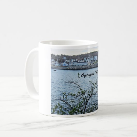 Ogunquit, Maine Kaffeetasse (Vorderseite Links)