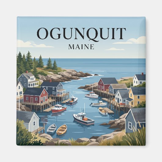Ogunquit, Maine Magnet (Vorne)