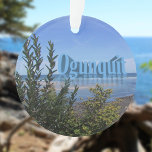 Ogunquit, Maine Ornament<br><div class="desc">Der Name "Ogunquit" denkt über das Wasser nahe Strandhafer in Ogunquit,  Maine nach.</div>