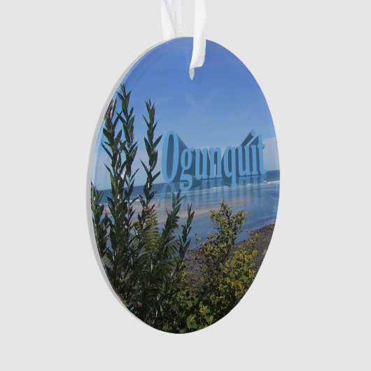 Ogunquit, Maine Ornament (Vorderseite)
