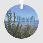 Ogunquit, Maine Ornament (Rückseite)