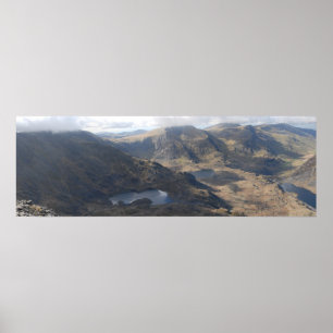 Ogwen Tal, Snowdonia Plakat