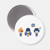 Oh! 2 magnet (Vorderseite/Rückseite)