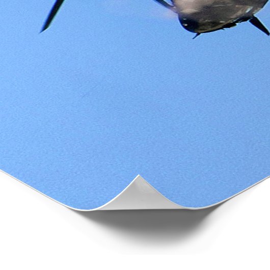 OH-58 Kiowa Hubschrauber Poster (Ecke)