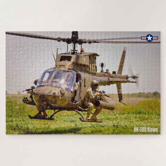 OH-58D KIOWA (20x30 INCH) Puzzle (Horizontal)