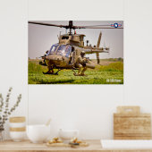 OH-58D KIOWA POSTER (Küche)