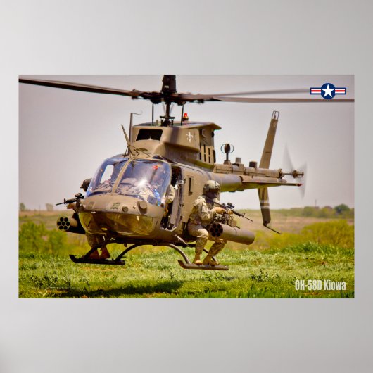 OH-58D KIOWA POSTER (Vorne)