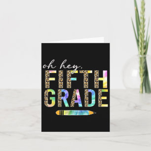 Oh, 5. Klasse CK an Schüler 5. Klasse Karte