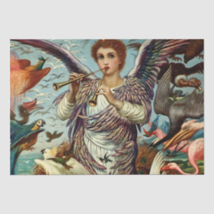 „Oh All Ye Fowls of the Air“ von Edward A F Prynne Seidenpapier