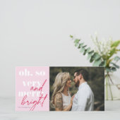 Oh, also sehr frohe und helle Weihnachten (Stehend Vorderseite)