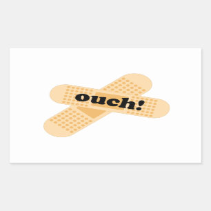 Oh!Aufkleber Rechteckiger Aufkleber