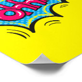 Oh... Ausdrucksstarke Pop Art Comic Reaktion Poster (Ecke)