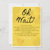 Oh Babbook Gästekarte (Vorderseite)