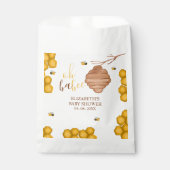 Oh Babee Cute Watercolor Bee Baby shower Geschenktütchen (Vorderseite)