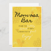 Oh Babee Mama-osa-Bar-Tafelkarte (Vorne/Hinten)