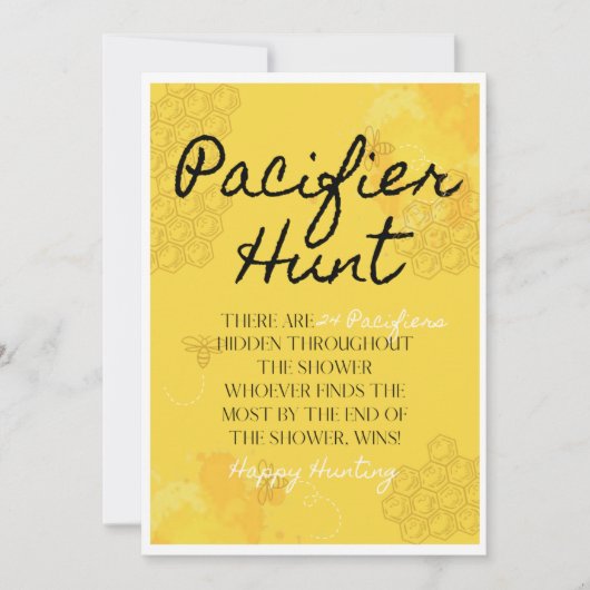 Oh Babee Schnuller Jagd Tätigkeit (Vorderseite)