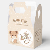 Oh Baby - Baby Duschkabine (Beige) Geschenkschachtel (Geöffnet)