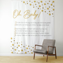 Oh, Baby! Baby Shower Hintergrund-XL