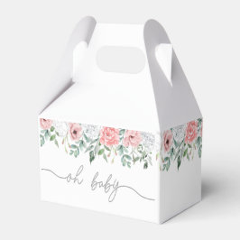 OH BABY, BABY SHOWER PARTY LIEFERT NAPKINS PAPIER GESCHENKSCHACHTEL