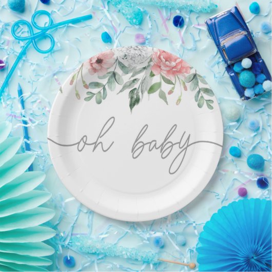 OH BABY, BABY SHOWER PARTY LIEFERT NAPKINS PAPPTELLER (Party)