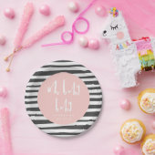 OH Baby-Baby, ZweiBaby-Duschpapier-Teller Pappteller (Party)