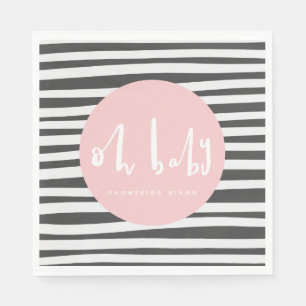Oh Baby, Babydusche Serviette