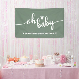 Oh, Baby Banner