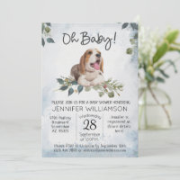 Oh, Baby! Beagle Puppy Dog Babydusche