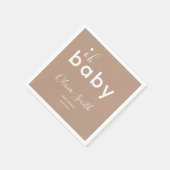Oh Baby Beige Serviette (Ecke)
