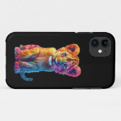 Oh Baby Big Cat Cub Case-Mate iPhone Hülle (Rückseite (Horizontal))
