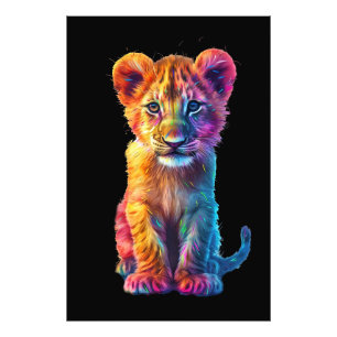 Oh Baby Big Cat Cub  Fotodruck