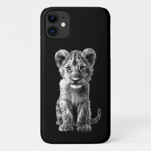 Oh Baby Big Cat Cub Gray Case-Mate iPhone Hülle