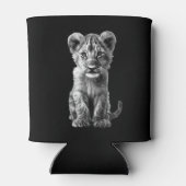 Oh Baby Big Cat Cub Gray Dosenkühler (Rückseite)